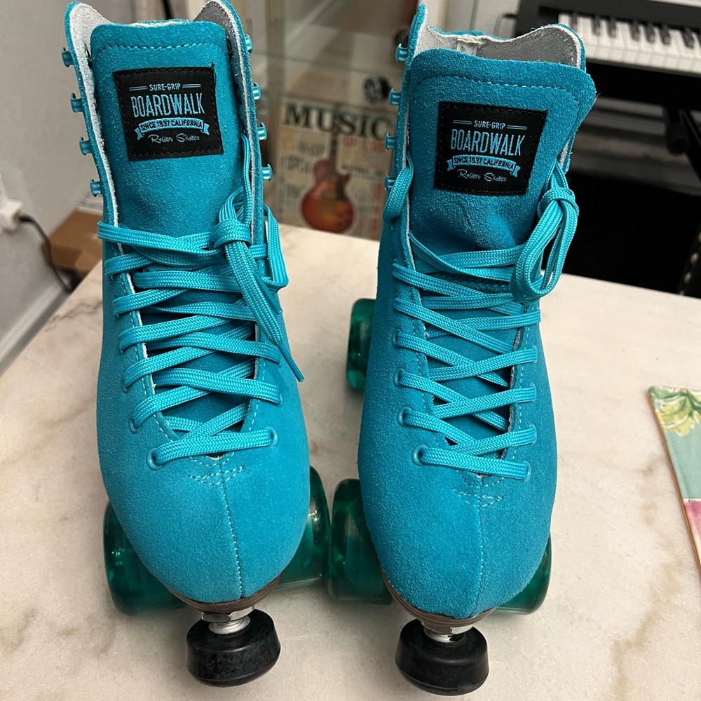 Sure Grip Boardwalks in Beautiful Teal Blue Color